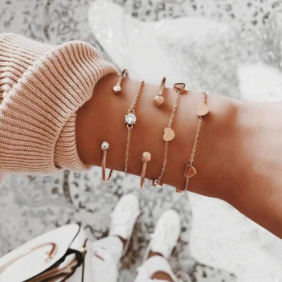 Jewelry - Gold Cloud Bohemian Gold Tassel Bracelets
